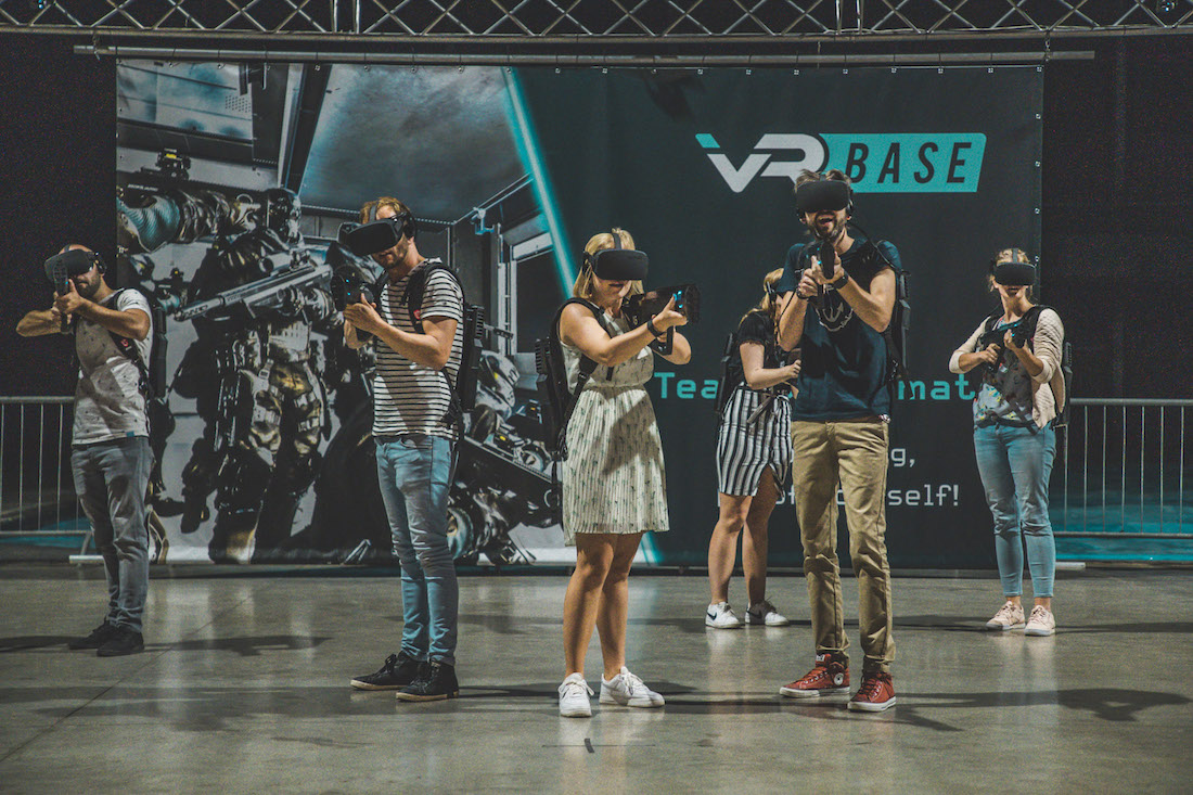 VR Base start nieuw virtual reality concept bij AED Studios - Eventonline